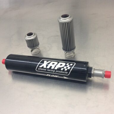 XRP Multi-stack filter with integrated flapper check valve