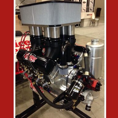 Kistler Sprint Motor at PRI equipped with XRP lightweight hose and fittings.