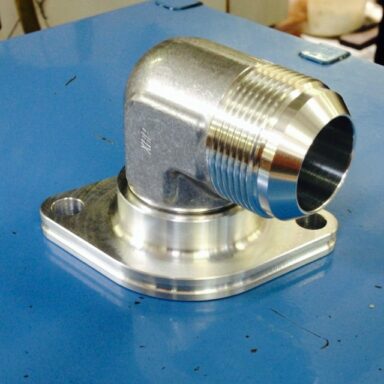 Ready to get hard anodized in black, these fully adjustable Small Block water necks are XRP made here in the USA from genuine aircraft forgings in -20 and -16 sizes