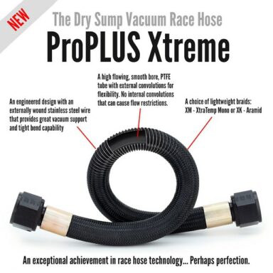 It’s NEW and it’s awesome! The lightest weight PTFE hose and fitting system from XRP just got better! ProPLUS now goes XTREME with a special hose for dry sump suction and tight bends. Check it out at www.xrp.com #