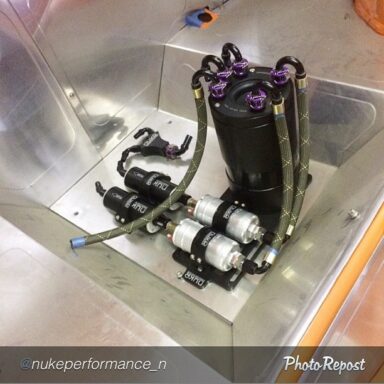 by @nukeperformance_na “When products are well designed and engineered, they will complement each other and will out perform anything on the market. @ryan_rywire build is going to be one of the best done this year, using @nukeperformance_na fuel products and @xrpracing hoses and fittings. This composing of talents and quality will surely be one of the best build at this year @semashow #