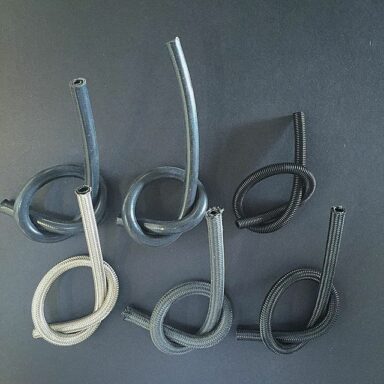 PTFE ProPLUS and ProPLUS Xtreme Race Hose available in Tube Only and Five different braids and Silicone covering configurations. Stainless Steel, lightweight Aramid and Black Xtra Temp Monofilament Polymer. Also NEW smooth Black Silicone over Aramid or Stainless Braid  Check it out at www.xrp.com