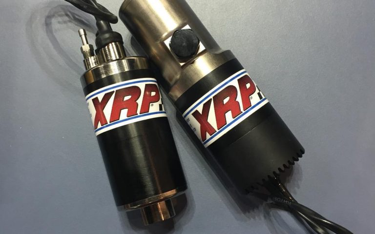 New brushless technology high volume / high pressure yet lightweight electric fuel pumps  from XRP were introduced last week at PRI. 120 gph @ 95psi on 13.5Vdc.  PWM speed control capability. Different motor options