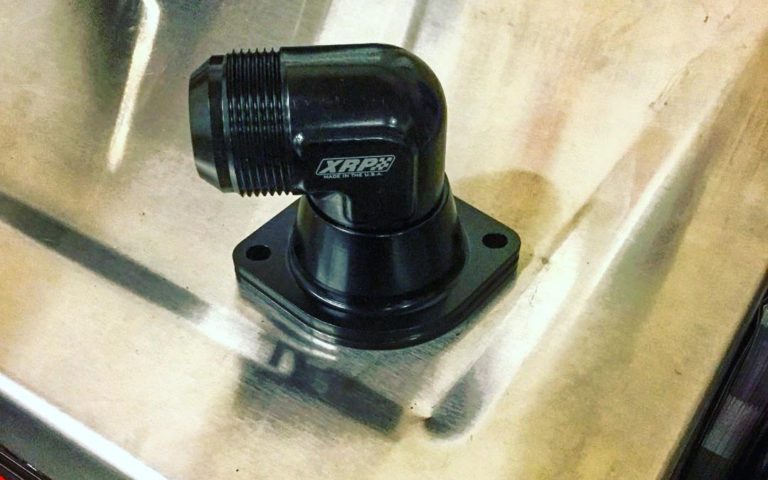 @fbombgarage  LS Chevy water neck ……. Went thru two fittings from another company that both leaked until i ordered this from @xrpracing. The quality of this part far surpasses any other