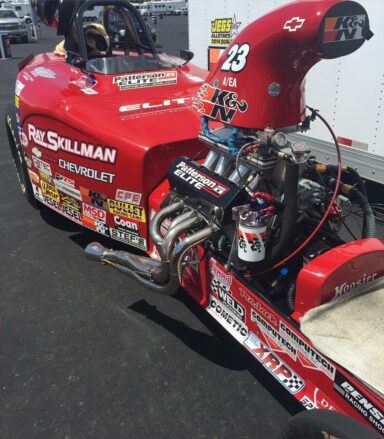 Patterson Elite  motor David Rampy multi time NHRA champion at Z-Max, Charlotte, NC
