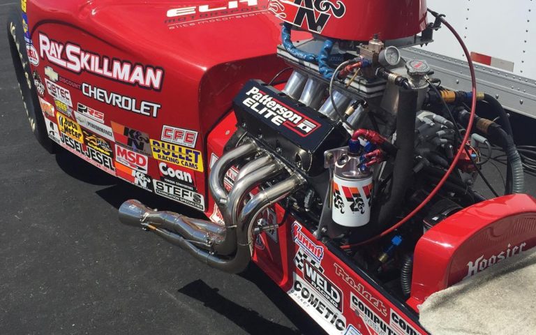 Patterson Elite  motor David Rampy multi time NHRA champion at Z-Max, Charlotte, NC