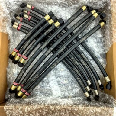 Another set of high flowing ProPLUS Xtreme XKS (Black Silicone on Aramid) PTFE Race Hoses shipping out to the NHRA Top Fuel pits at New England Dragway for next week’s race