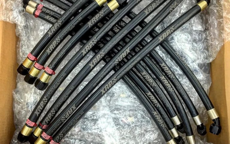Another set of high flowing ProPLUS Xtreme XKS (Black Silicone on Aramid) PTFE Race Hoses shipping out to the NHRA Top Fuel pits at New England Dragway for next week’s race