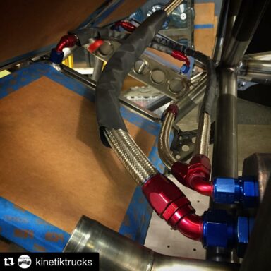 @kinetiktrucks with @repostapp.
・・・
Plumbing has begun on this new @camburgracing built 6100 truck. We only use @xrpracing made in the USA fittings and hose