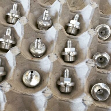 More custom specials heading to get anodized, then off to flow Nitro with the teams- Logan’s rapid turnaround craftsmanship!
The correct alloy and heat treated Spec 2024-T851 Aluminum .. Not the  weaker 6061 like “Leaky and Drippy” use!! You know who they are
