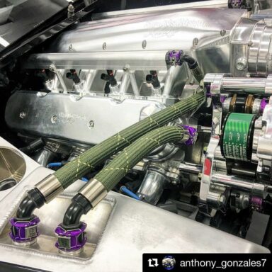 @anthony_gonzales7 with @repostapp
・・・
Plumbing the vette @xrpracing @shaunscustomalloy @aacorvettesuperchargers  Thanks for the great HS79 hose and Clamshell hose ends photo Anthony! Don’t forget we offer the Clamshells in a Super Nickel finish as well..