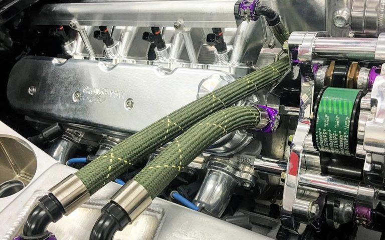 @anthony_gonzales7 with @repostapp
・・・
Plumbing the vette @xrpracing @shaunscustomalloy @aacorvettesuperchargers  Thanks for the great HS79 hose and Clamshell hose ends photo Anthony! Don’t forget we offer the Clamshells in a Super Nickel finish as well..