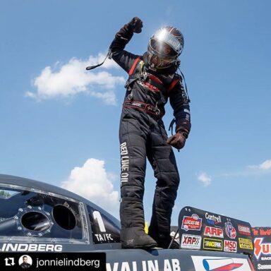 @jonnielindberg with @repostapp
・・・
It’s all starting to sink in that we won the Chevrolet Performance U.S. Nationals, the biggest drag race in the world. People say that winning Indy and winning a championship are the two biggest things you can do in drag racing. I am very grateful for all of the help and hard work of many people that it took for me to accomplish both. Winning Indy makes you feel like you’re standing on top of the world, and it takes the support of many to elevate you to those heights. I am happy to share this with all of the family, friends, sponsors, companies, and fans who have been with us through this journey, and I hope we are just getting started 🇸🇪👍 Grattis Team Lindberg! Nice to be along for the ride