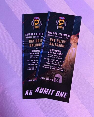 NHRA Awards Banquet….. it is going to be a long night