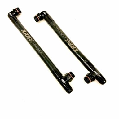 NEW!! — Small block, crimp on forged -10 AN water line kit. Fits -10 HS79 or -12 ProPLUS (Same nominal 5/8″ IDs) pre-assembled kits or fitting hose-ends available separately. Available with Swivel -10 ORB or Swivel 1/2″ Male NPT branch adapters to the engine block