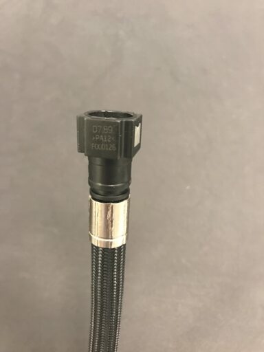 Fuel Injection Quick Disconnect Crimp Fittings with Super Nickel collars for ProPLUS PTFE Race Hose 
#🚫convolutions