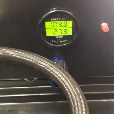They are coming!!! New from @protecfuelsystems UK, the COBRA II Series of Twin Screw Fuel Pumps with low amp draw Brushless motor technology that includes an enclosed motor controller, NOT remote mounted.This is the highest powered Flanged Mount version p/n FM60400 Fuel Pump under load testing.  Shown here flowing 420 liters / hour (111 gallons) at 110psi, yet only drawing 12.8 amps at 13.5vdc.  14 different models in Flange Mount and Stand Alone  designs. Available from @XRPracing USA or @protecfuelsystems UK and Europe