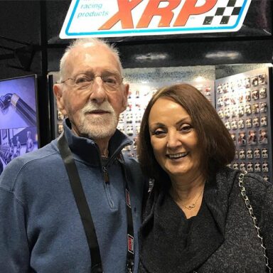 Great to spend some time today with legendary engine builder Ed Pink and his wife Sylvia who stopped by to visit with us at the XRP booth 225 @myprishow @edpinkracingengines