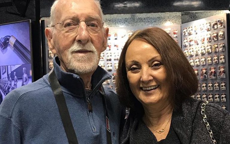 Great to spend some time today with legendary engine builder Ed Pink and his wife Sylvia who stopped by to visit with us at the XRP booth 225 @myprishow @edpinkracingengines