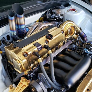 :: Nicely done @anthony_gonzales7 !! ・・・
My masterpiece 🔥 @nsxttommy gold plated DC5 I did in 2016 XRP Black XM
