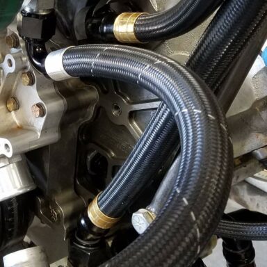 @performancevehicleplumbing
If it has the white tracer in the braid it’s Pro Plus Xtreme suction hose. You don’t have to mix your black hoses with stainless braided hoses for suction when you use XRP 
@xrpracing