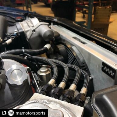 Thanks guys! Awesome work as always @mamotorsports ・・・
@xrpracing coolant bleed hoses holding up strong on @j_polish’s E46.  It’s back in for a clutch job at the moment but it’s always cool to pop the hood of a car and forget about some cool stuff you did to it in the past