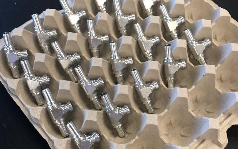 Got a call on Thursday needing a 24 hour turn around at XRP for some special -6 Race Crimp / ProPLUS Tees with Female -6 swivel AN on the run.  Now on their way to Anodize and will be assembled and installed on a certain couple of IndyCars for the Long Beach Grand Prix