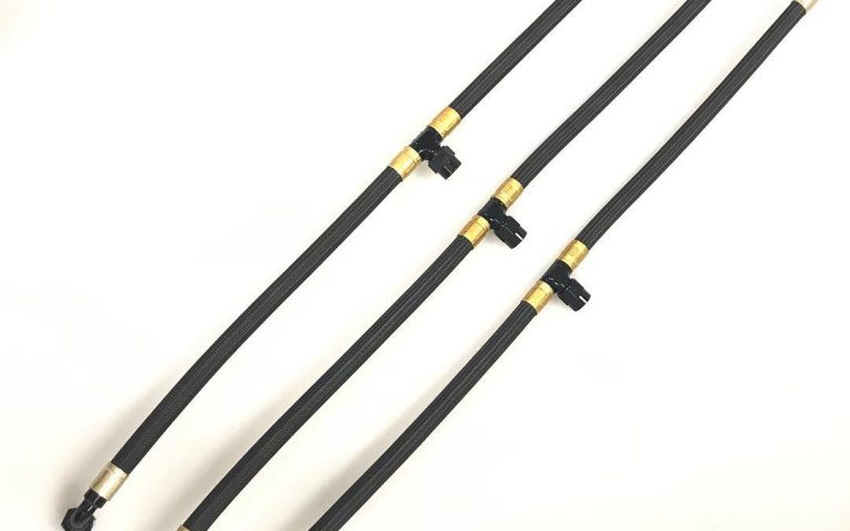 Special Direct Crimp -6 Tee fittings done and assembled in time for the Long Beach Grand Prix or